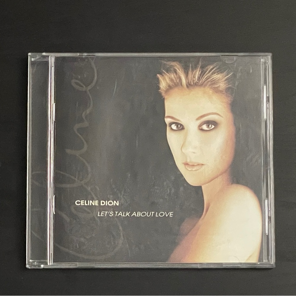 Celine Let's Talk About Love CD - Black